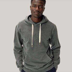 Buck Mason Slate Gray Hoodie Small